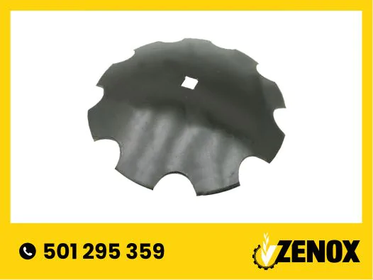 Talerz talerzówki uzębiony fi 560x6 wał 41x41mm 31-156140 Talerz talerzówki uzębiony fi 560x6 wał 41x41mm 31-156140
