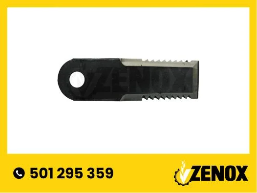 Nóż ząb obrotowy lewy glebogryzarki 185x90x8mm do FORIGO