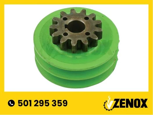 Koło pasowe napędu górki palcowej komplet kombajn Anna Z-644