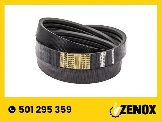 Pasek klinowy napędu nagarniacza motowideł Bizon Z-056 Z-058