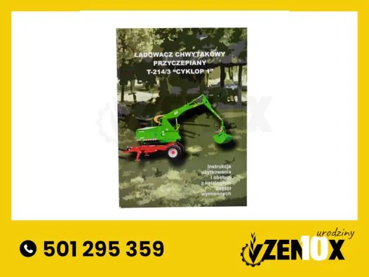 Katalog ładowacz Cyklop T-214/3 - 627CYKLOPT214 - AGTECH