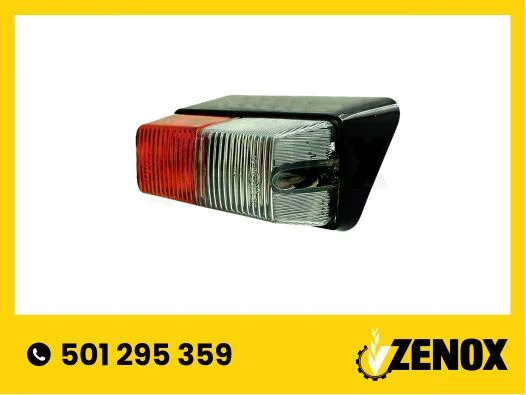 Lampa zespolona (pozycyjna-kierunkowskaz) lewa Bel PF 204