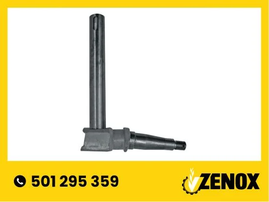 Zwrotnica osi lewego koła fi-40mm 250mm Case IH 644 743 87714406