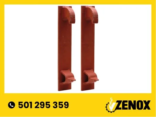 Haki z blokadami do łyżki ładowacza system TRIMA - 77875583 - GRANIT