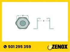 Korek wlewu paliwa fi 65mm SAME 0.013.1876.4/10 - 38004492