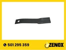 Nóż mulczera kosiarki 635x100x12mm fi 38,5mm lewy SCHULTE 63